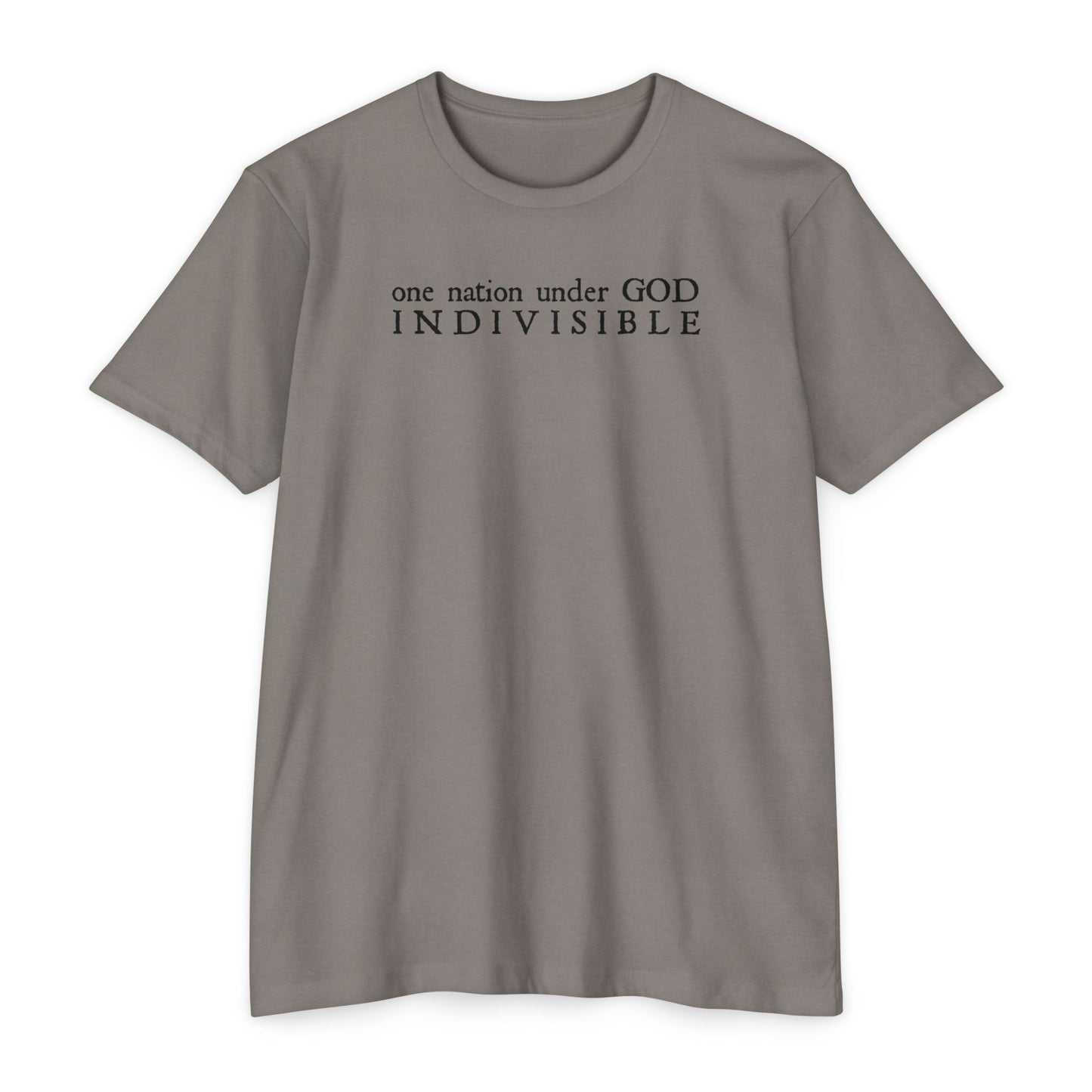 ONE NATION UNDER GOD - INDIVISIBLE Men's T-shirt