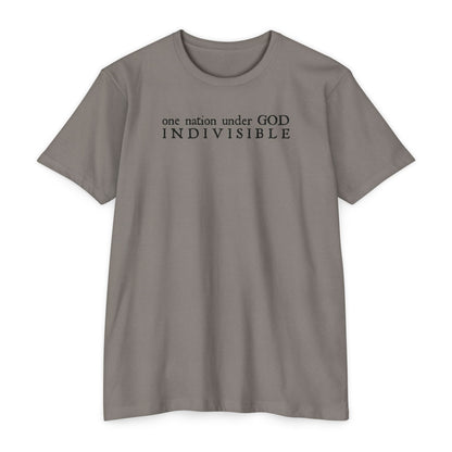 ONE NATION UNDER GOD - INDIVISIBLE Men's T-shirt