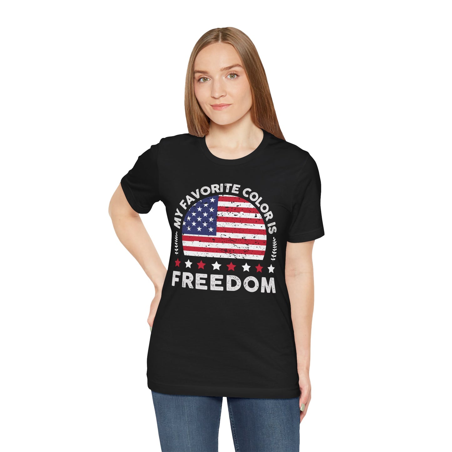 MY FAVORITE COLOR IS FREEDOM Unisex Tee Shirt