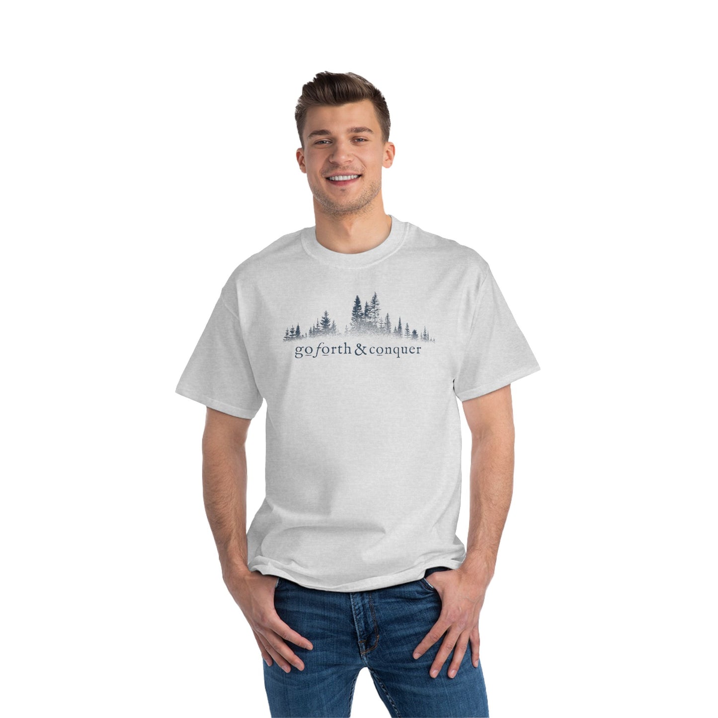 GO FORTH AND CONQUER ADVENTURE T-shirt