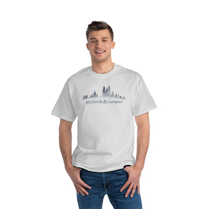 GO FORTH AND CONQUER ADVENTURE T-shirt