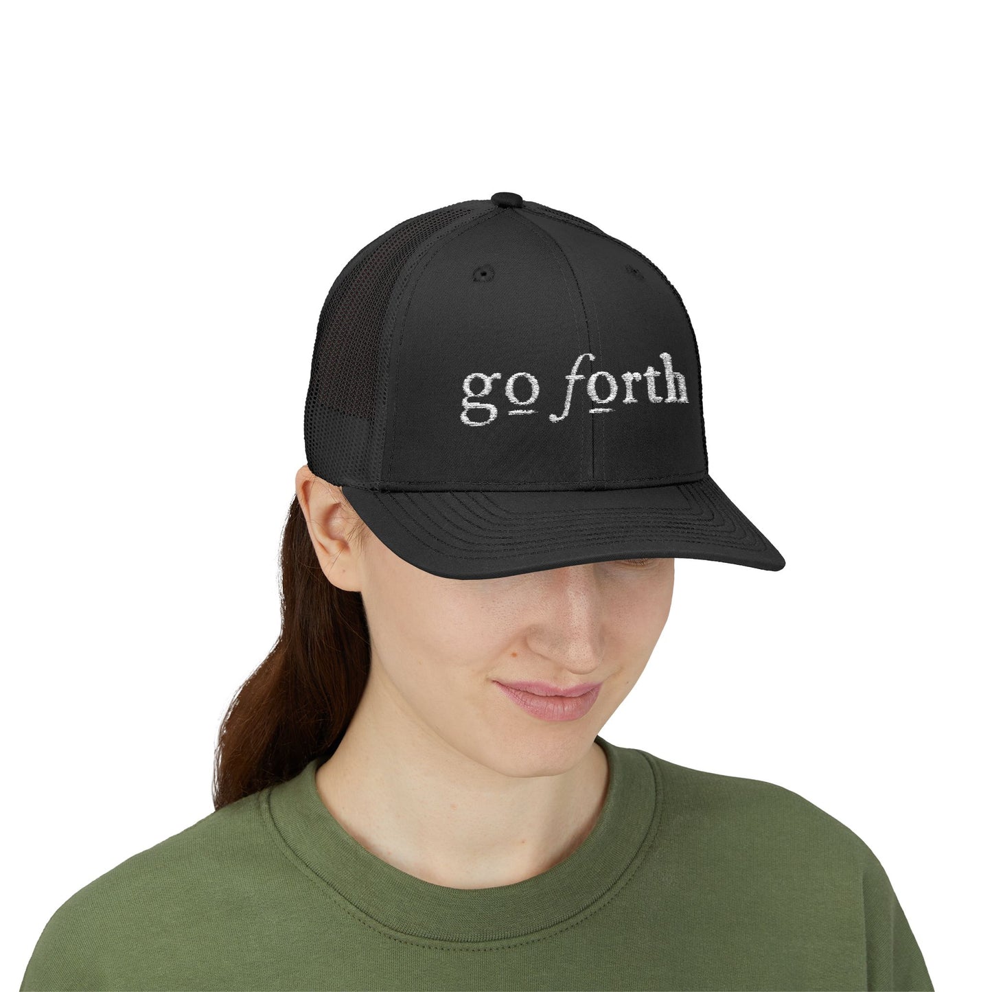 GO FORTH Snapback Trucker Cap