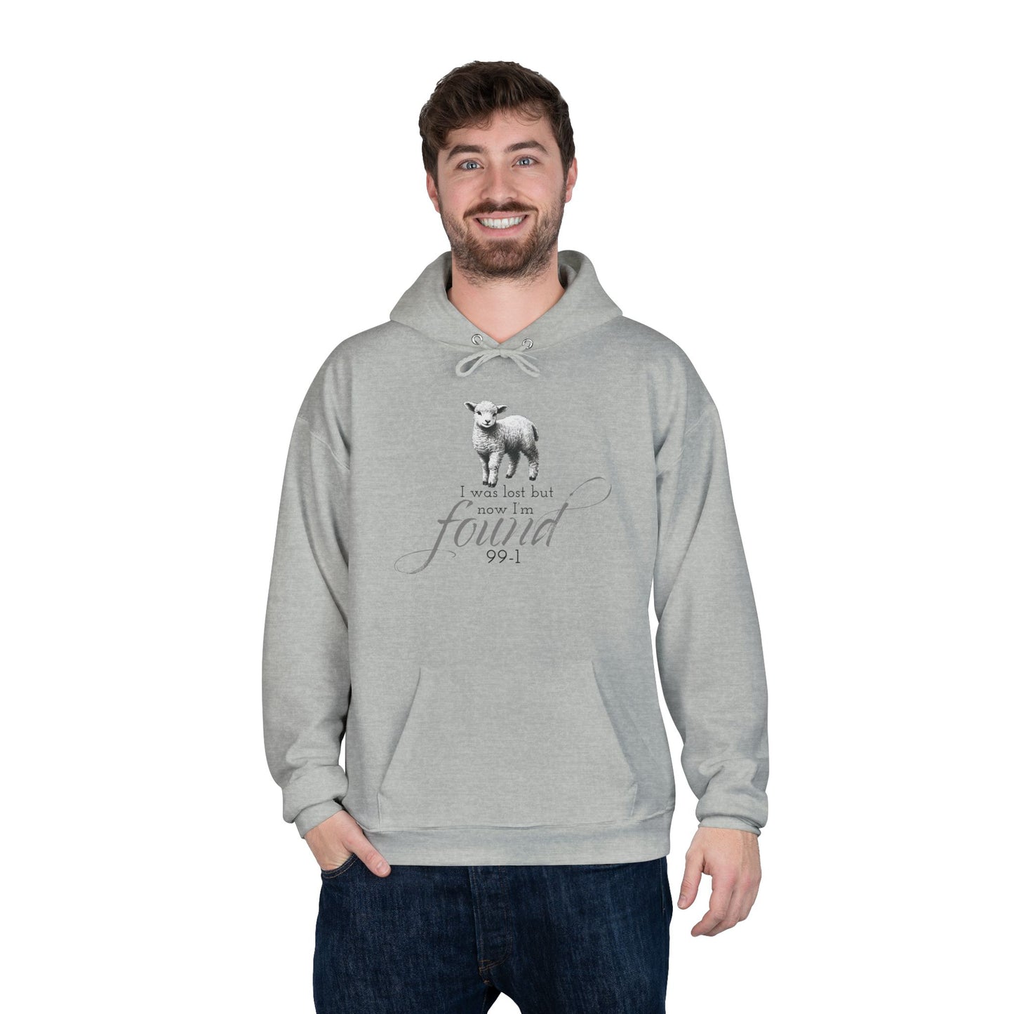 I WAS LOST BUT NOW I'M FOUND 99-1 Unisex Hoodie Sweatshirt