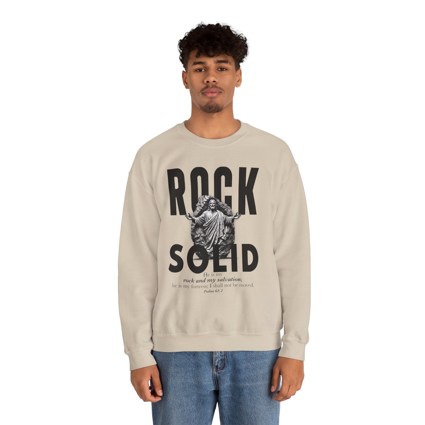 ROCK SOLID -  Crewneck Sweatshirt