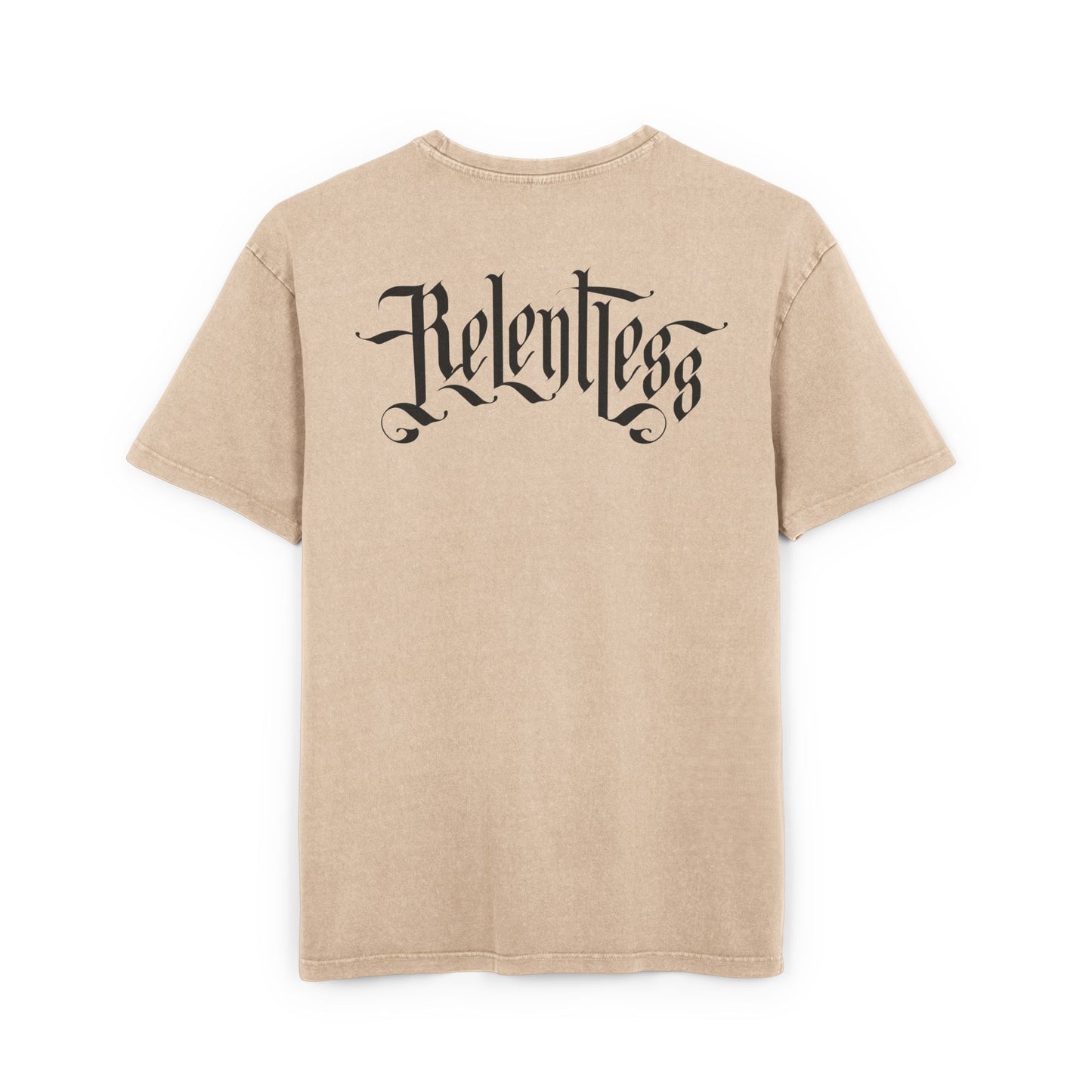 RELENTLESS Men's Acid Washed Heavy Oversize Tee