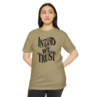 IN GOD WE TRUST Unisex CVC Jersey T-shirt