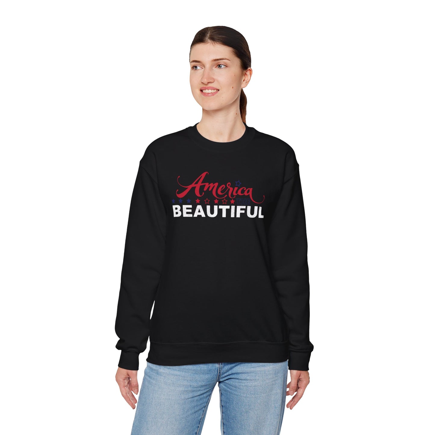 AMERICA THE BEAUTIFUL Unisex Heavy Blend™ Crewneck Sweatshirt