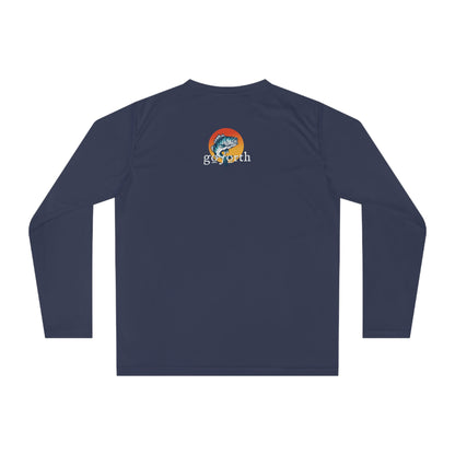 FISHER OF MEN Long Sleeve Shirt, Fishing Gift, Outdoor Apparel, Unisex Performance Tee, Angler Shirt, Gift for Dad, Fishing Enthusiast