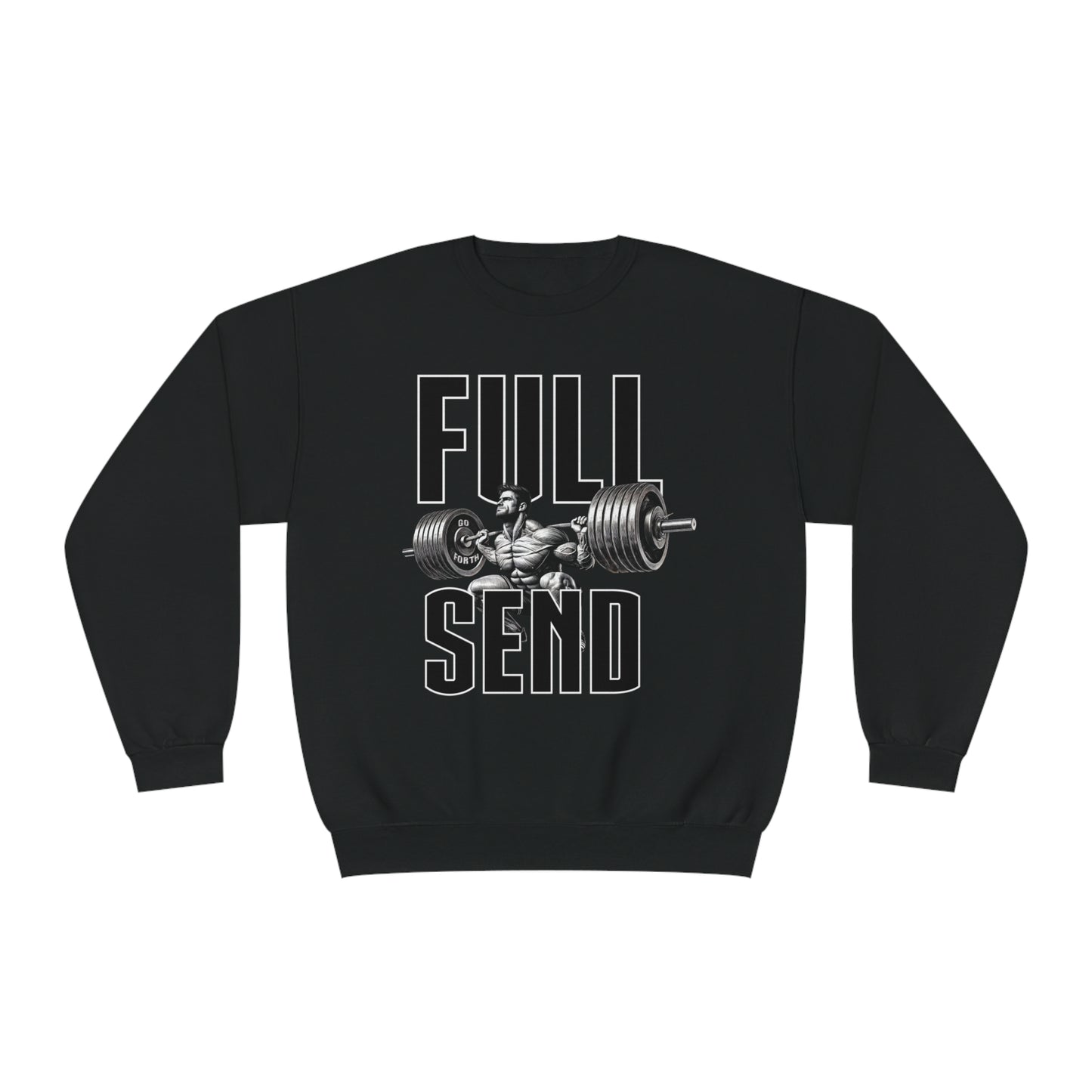 FULL SEND WEIGHTS Unisex NuBlend® Crewneck Sweatshirt