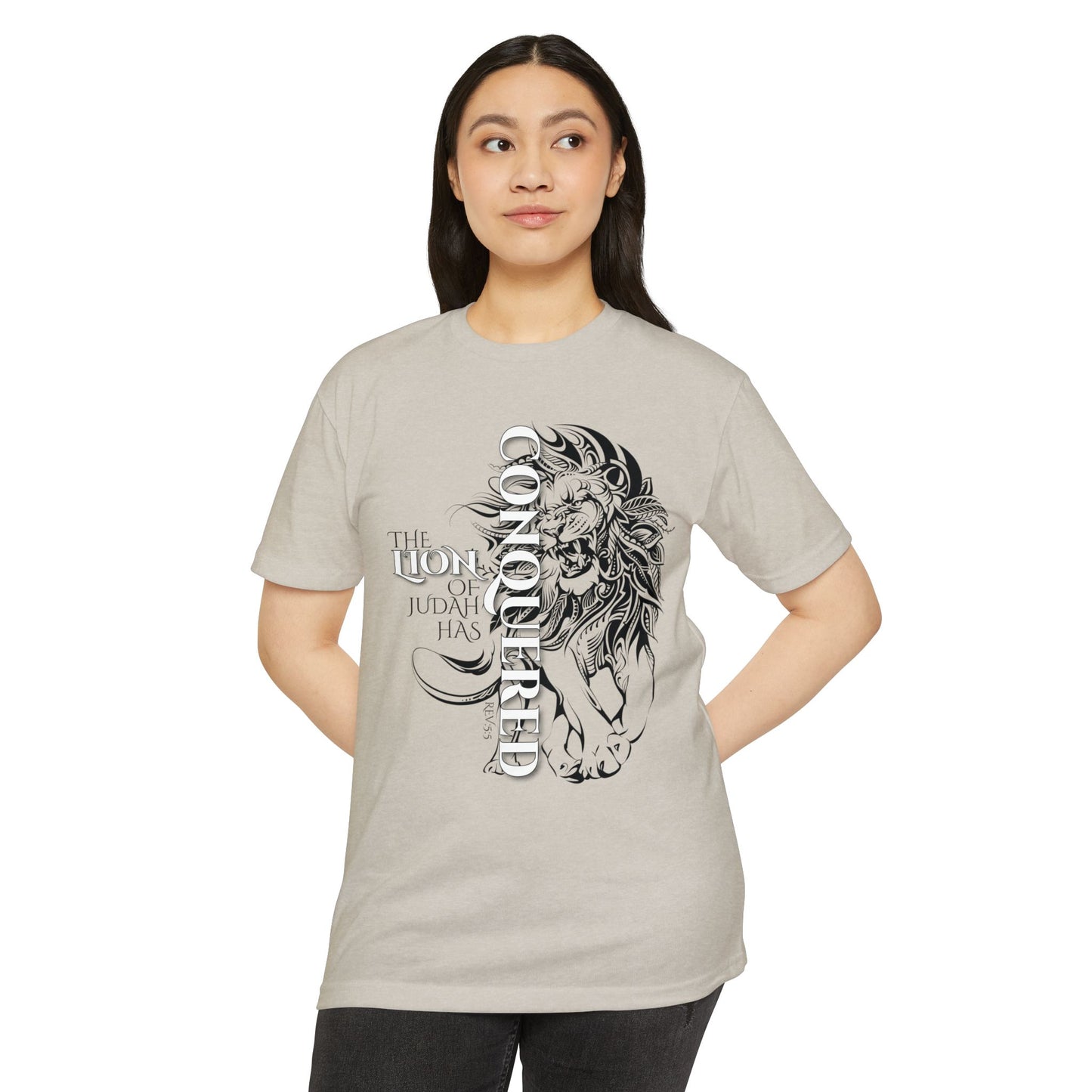 LION OF JUDAH HAS CONQUERED Unisex T-shirt