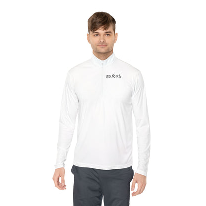 GO FORTH Unisex Quarter-Zip Pullover