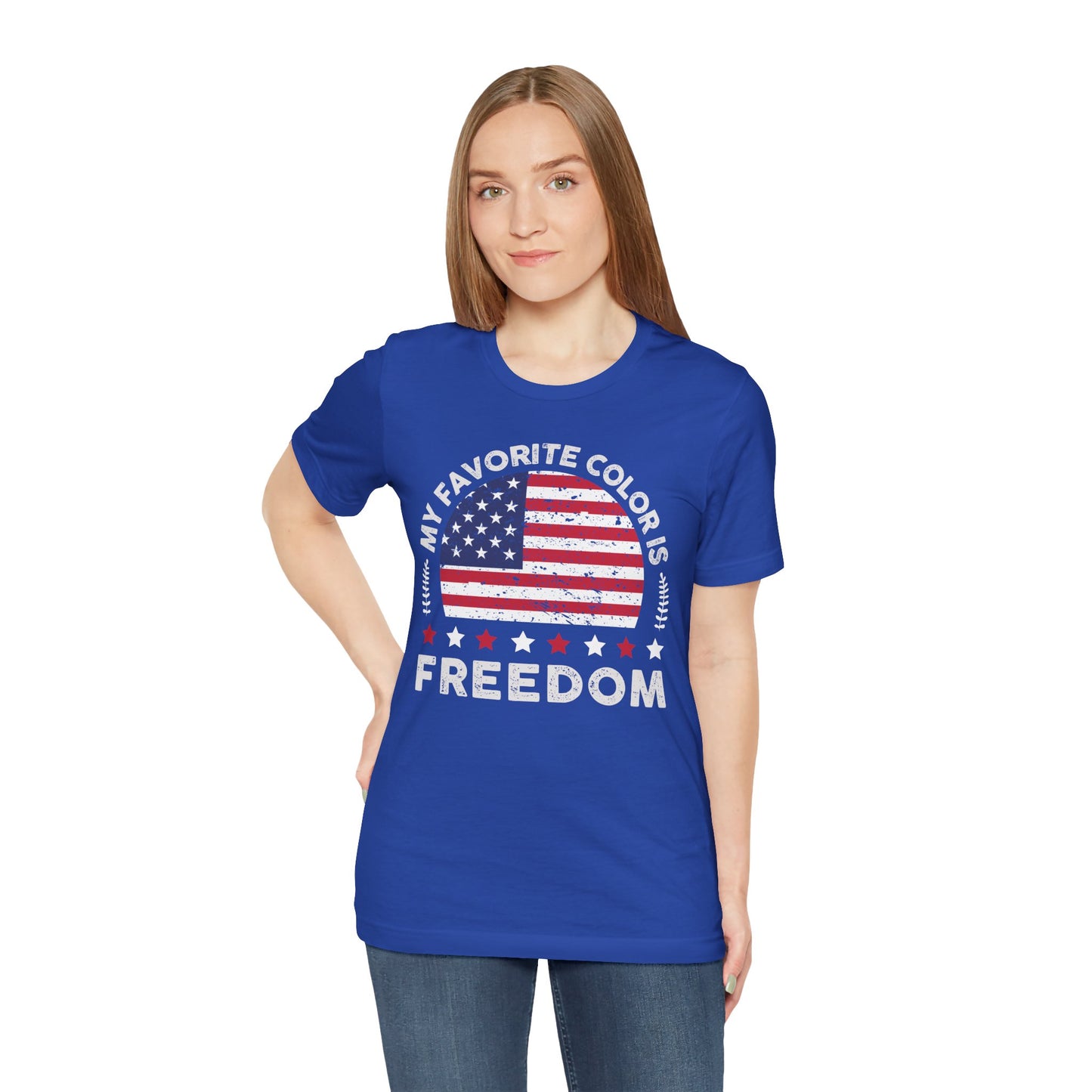 MY FAVORITE COLOR IS FREEDOM Unisex Tee Shirt