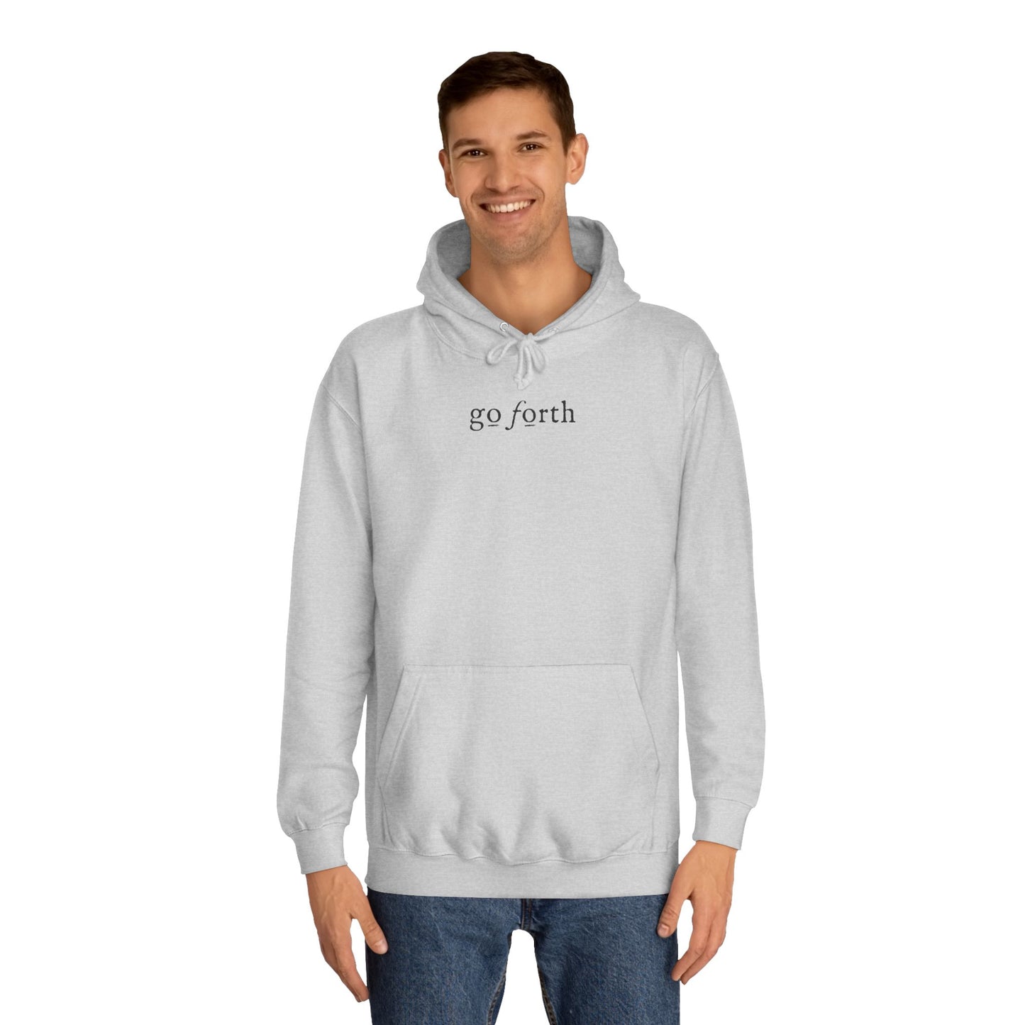 LIVE BY FAITH NOT BY FEAR - Faith-Inspired Hoodie