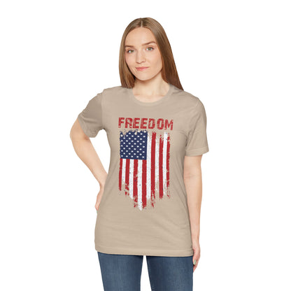 FREEDOM FLAG The Life Unisex Tee Shirt