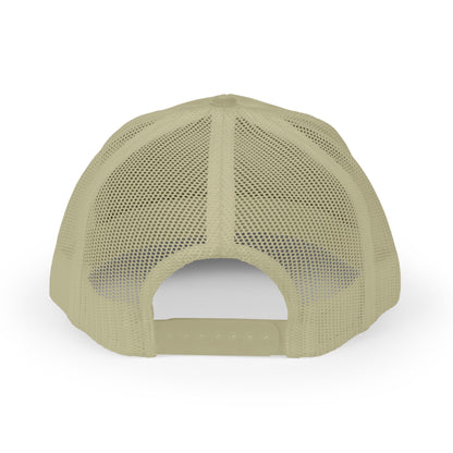 PAID IN FULL Snapback Trucker Cap - WHITE EMBROIDERY