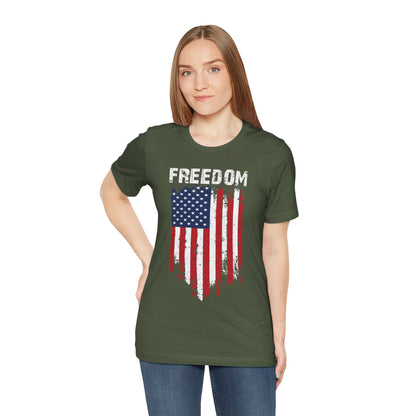 FREEDOM FLAG The Life Unisex Tee Shirt