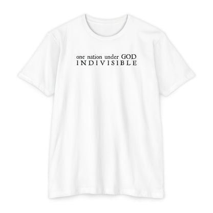 ONE NATION UNDER GOD - INDIVISIBLE Men's T-shirt