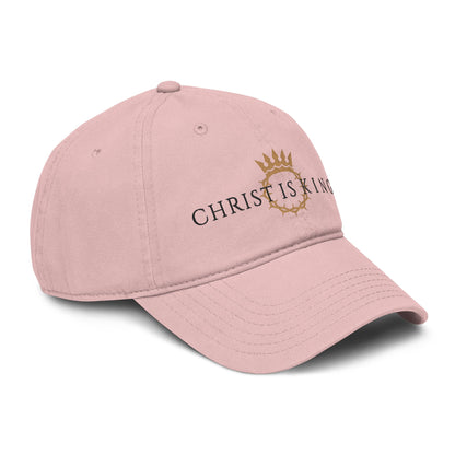 Christ Is King Embroidered Baseball Cap — 'Go Forth' Hat