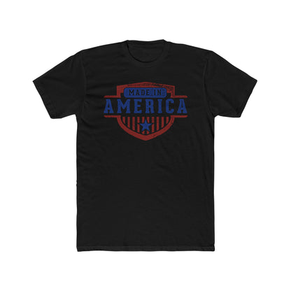 MADE IN AMERICA Unisex Cotton Crew Tee