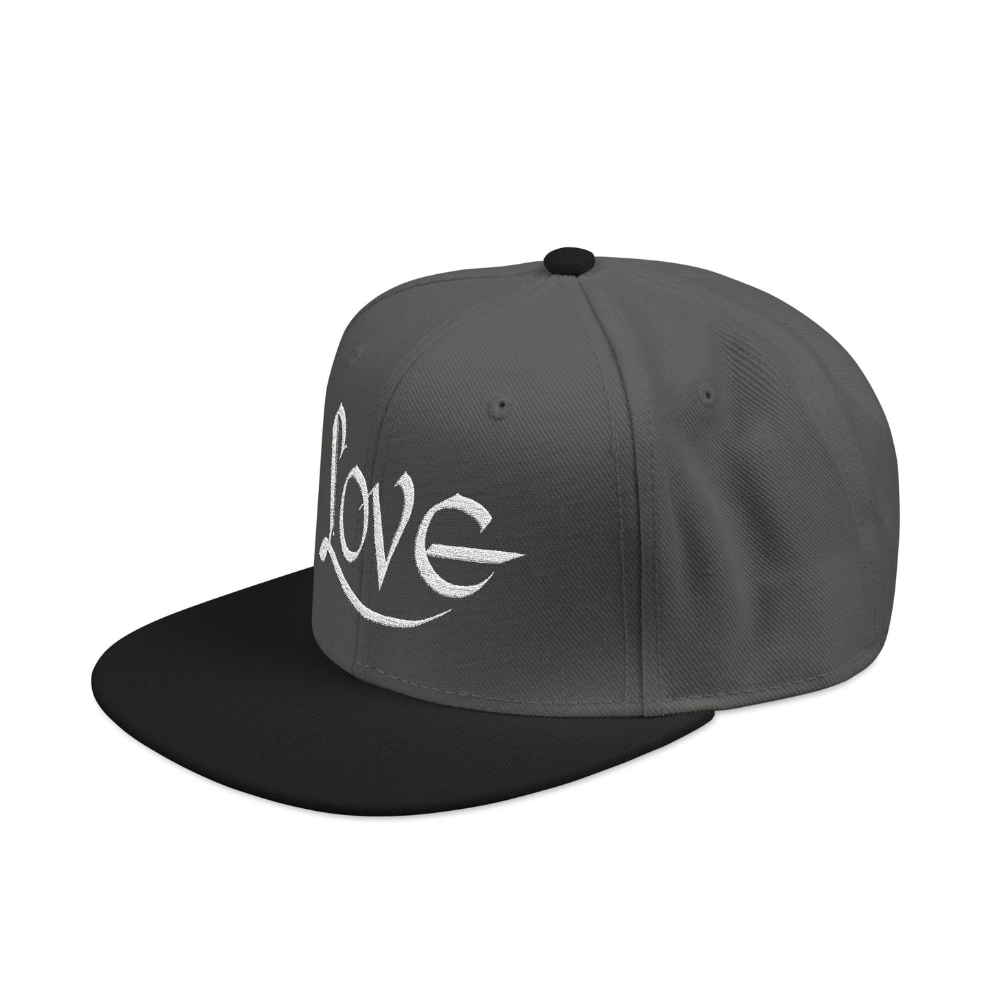 LOVE Embroidered Snapback Hat