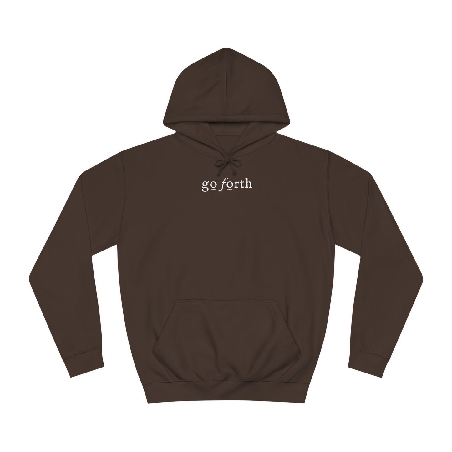 LIVE BY FAITH NOT BY FEAR - Faith-Inspired Hoodie