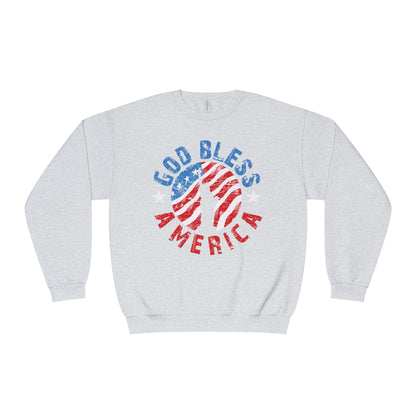 GOD BLESS AMERICA Crewneck Sweatshirt