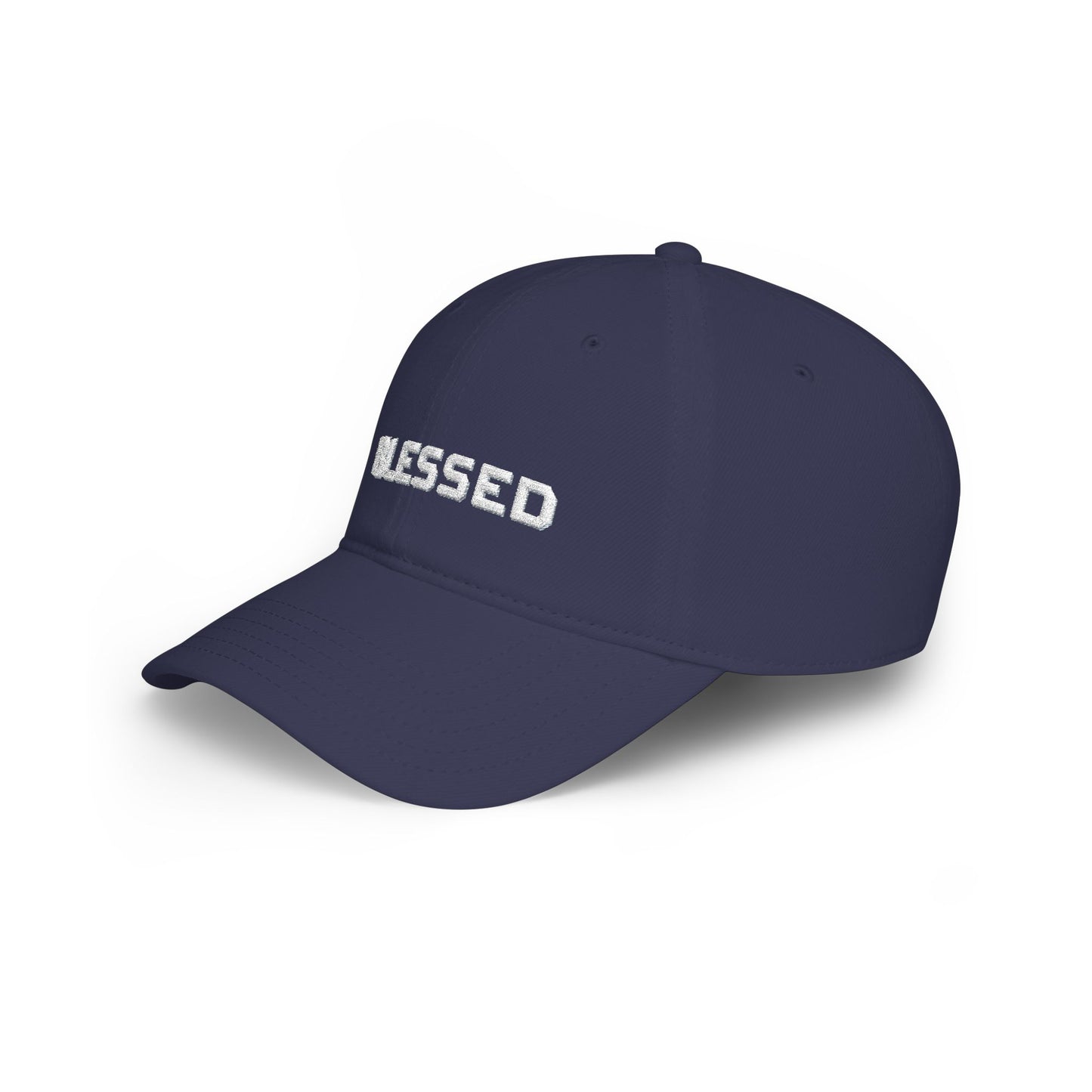 Blessed Embroidered Baseball Cap — Low Profile