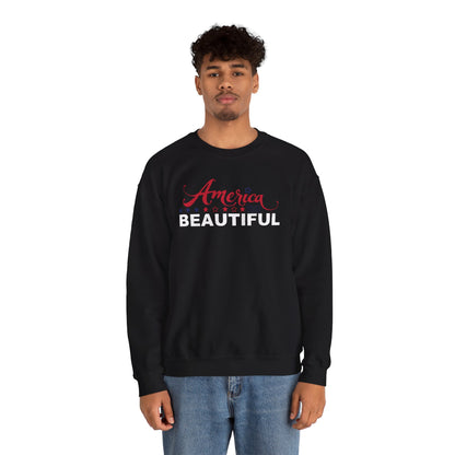 AMERICA THE BEAUTIFUL Unisex Heavy Blend™ Crewneck Sweatshirt