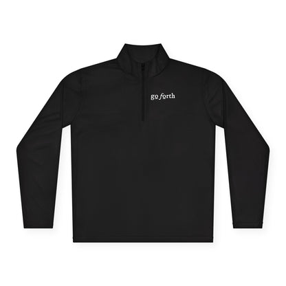 Go Forth Unisex Quarter-Zip Pullover