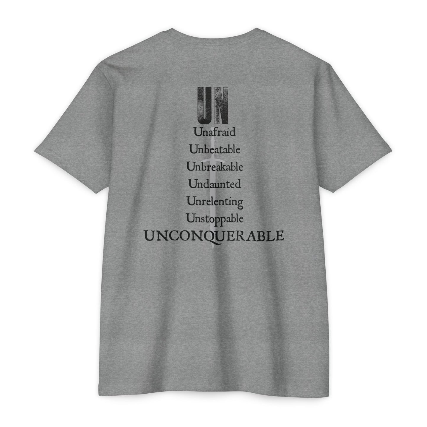 UN - UNCONQUERABLE - Unisex Tee