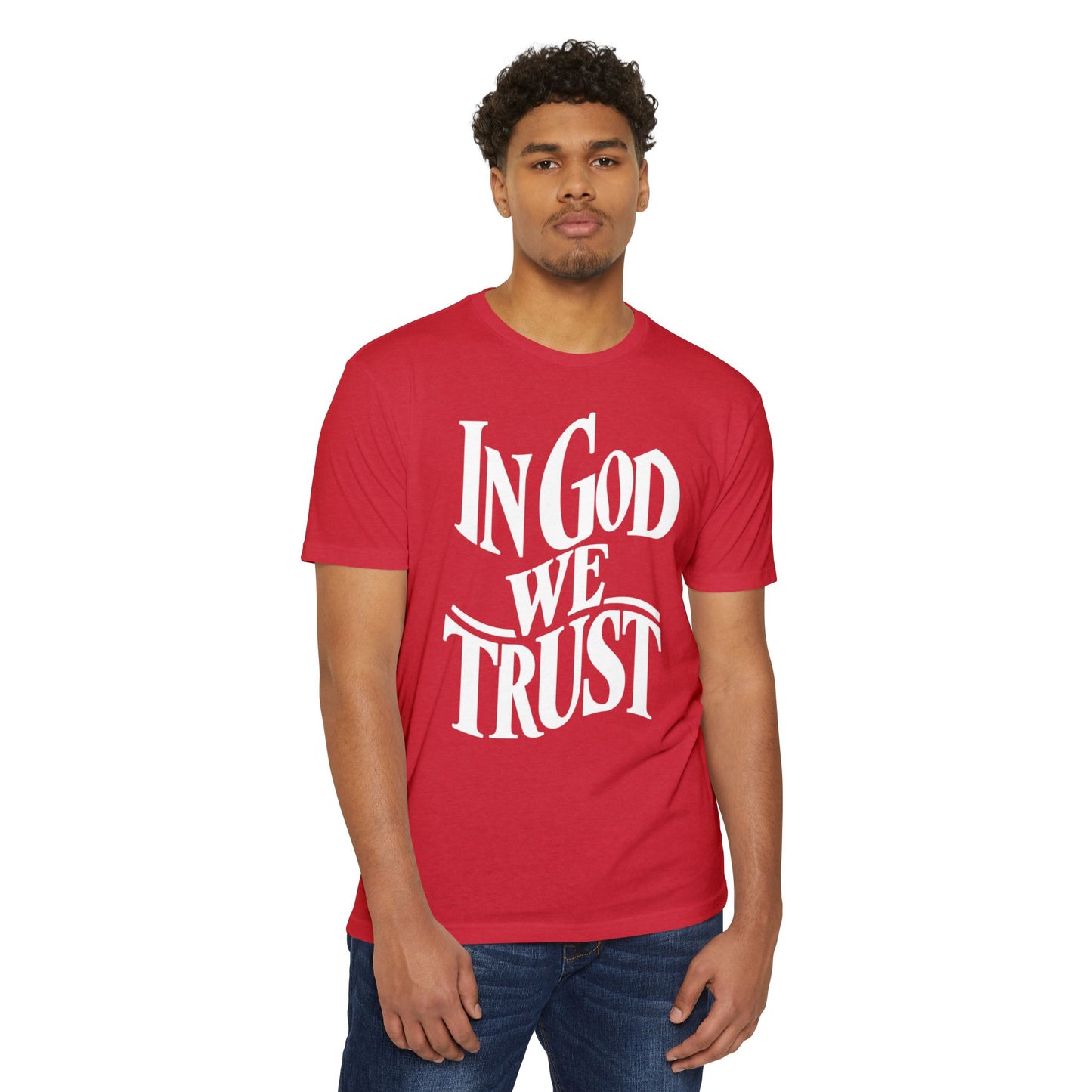 IN GOD WE TRUST Unisex CVC Jersey T-shirt
