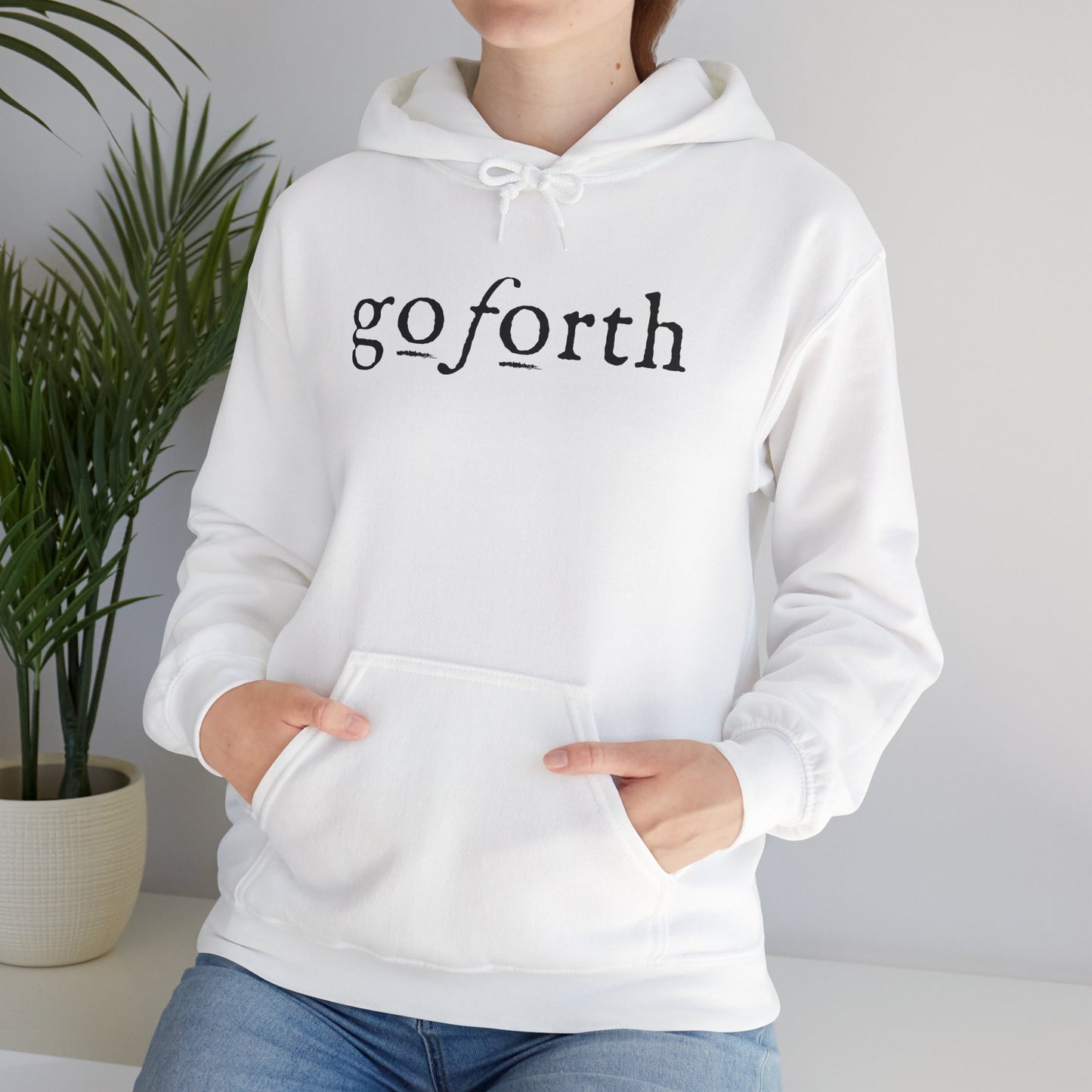 GO FORTH MEN'S Hooded Sweatshirt