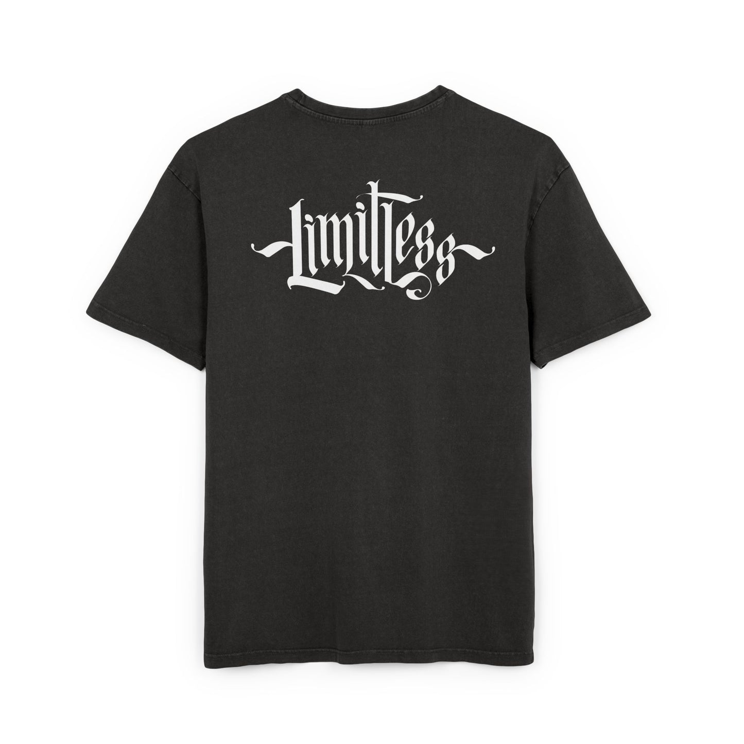 LIMITLESS Oversize Tee Acid Washed Men's