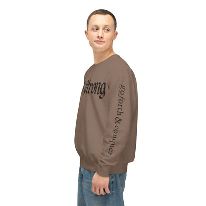 Be Strong & Go Forth Unisex Lightweight Sweatshirt