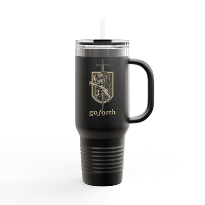 FEAR NOT - I AM THY SHIELD  Insulated Travel Mug, 40oz