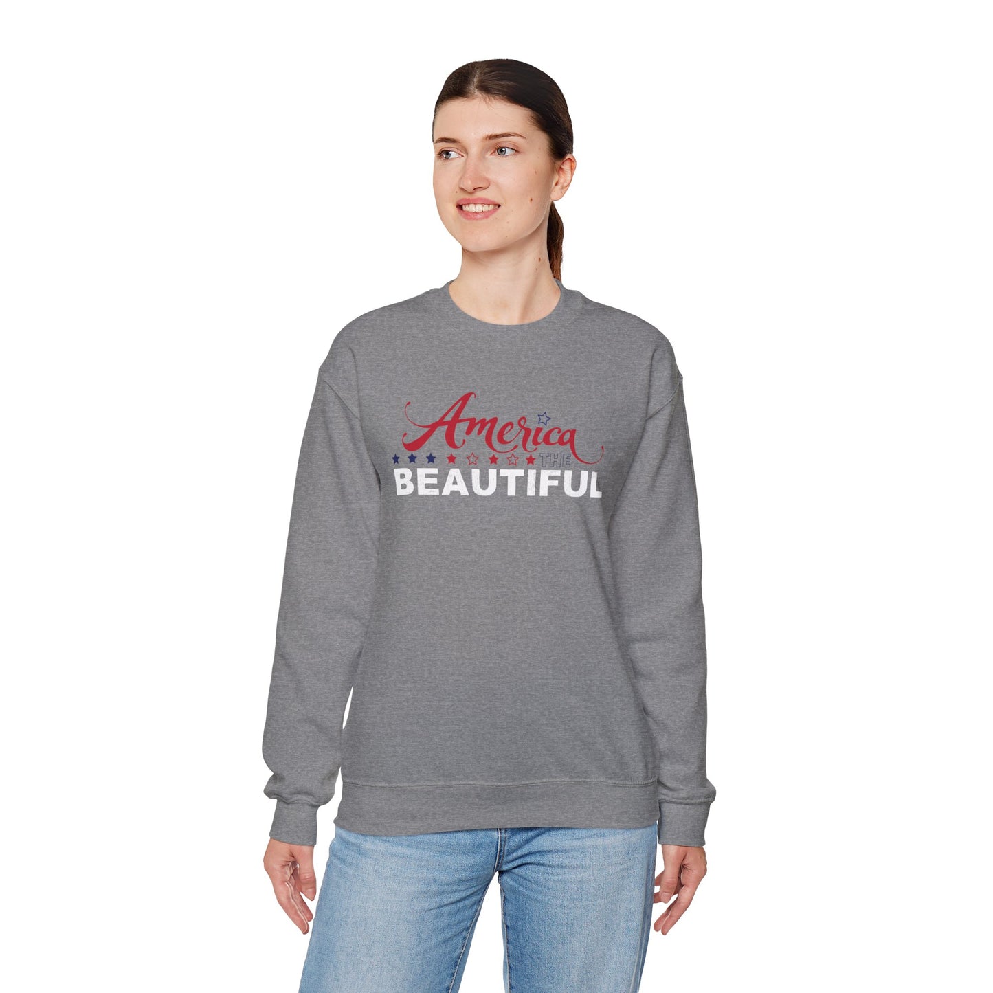 AMERICA THE BEAUTIFUL Unisex Heavy Blend™ Crewneck Sweatshirt