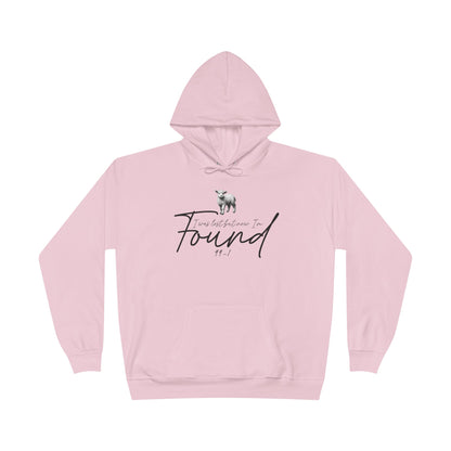 I WAS LOST BUT NOW I'M FOUND 99-1 Unisex Hoodie Sweatshirt
