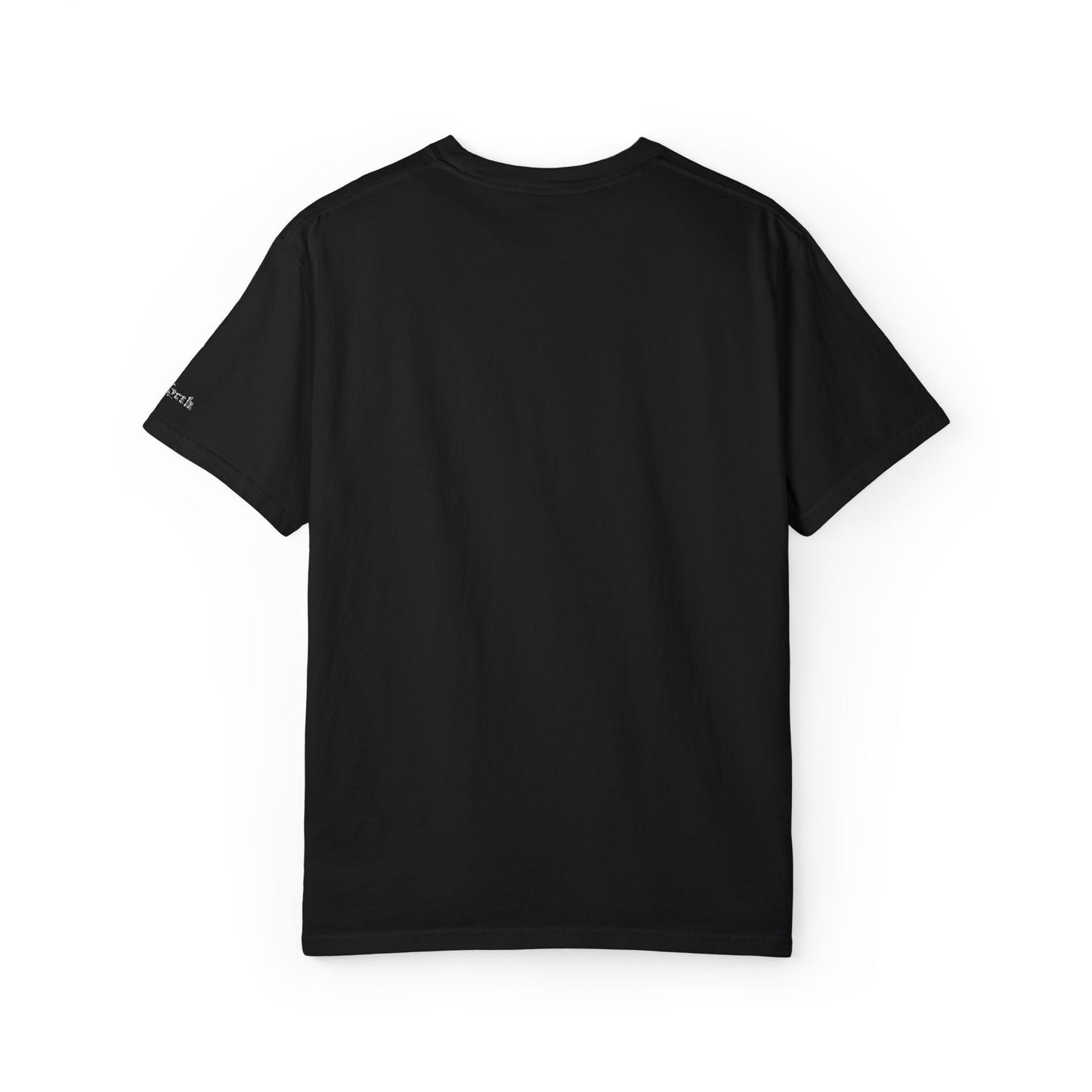 FAITH OVER FEAR - EMBROIDERED drk  Inspirational Garment-Dyed T-Shirt