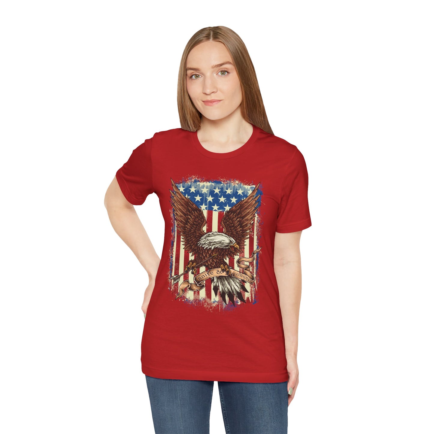unite and conquer eagle  The Life Unisex Tee Shirt