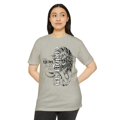 LION OF JUDAH HAS CONQUERED Unisex T-shirt