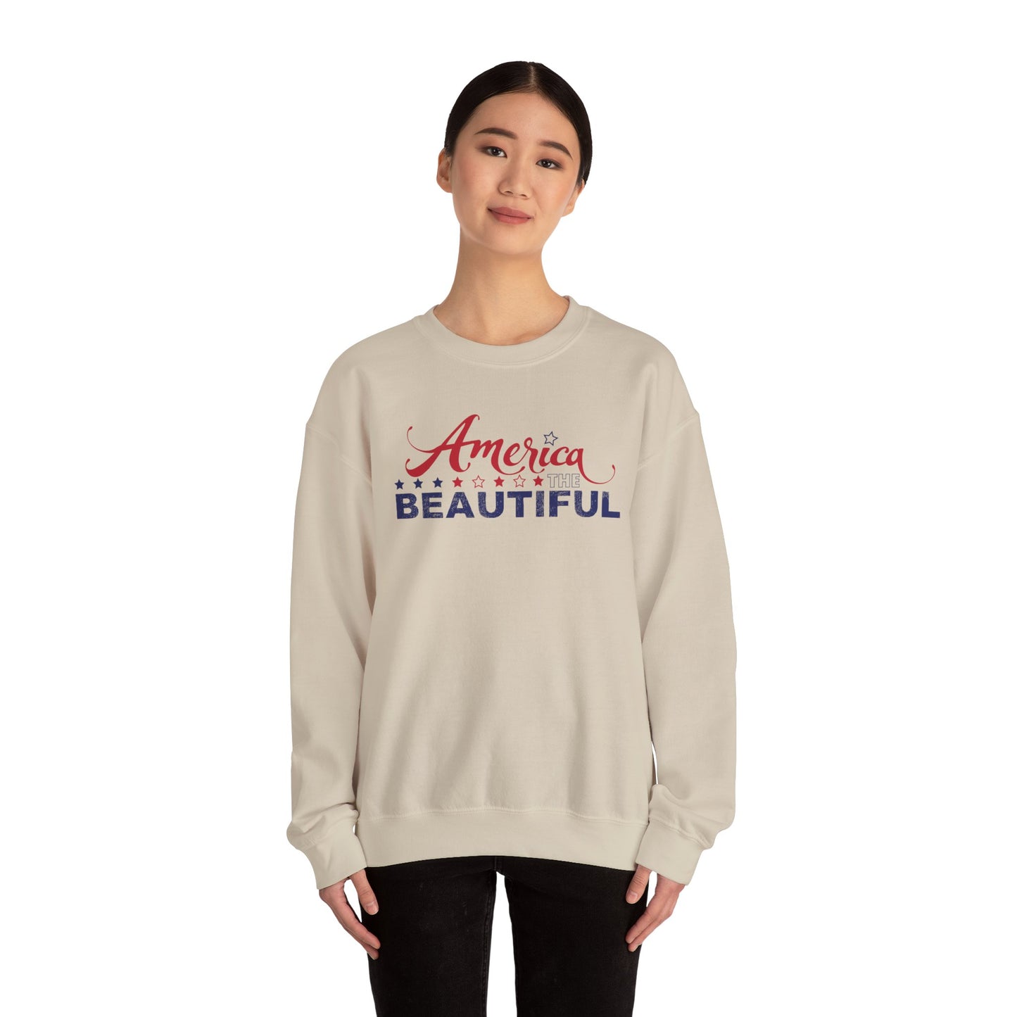 AMERICA THE BEAUTIFUL Unisex Heavy Blend™ Crewneck Sweatshirt