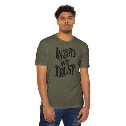 IN GOD WE TRUST Unisex CVC Jersey T-shirt