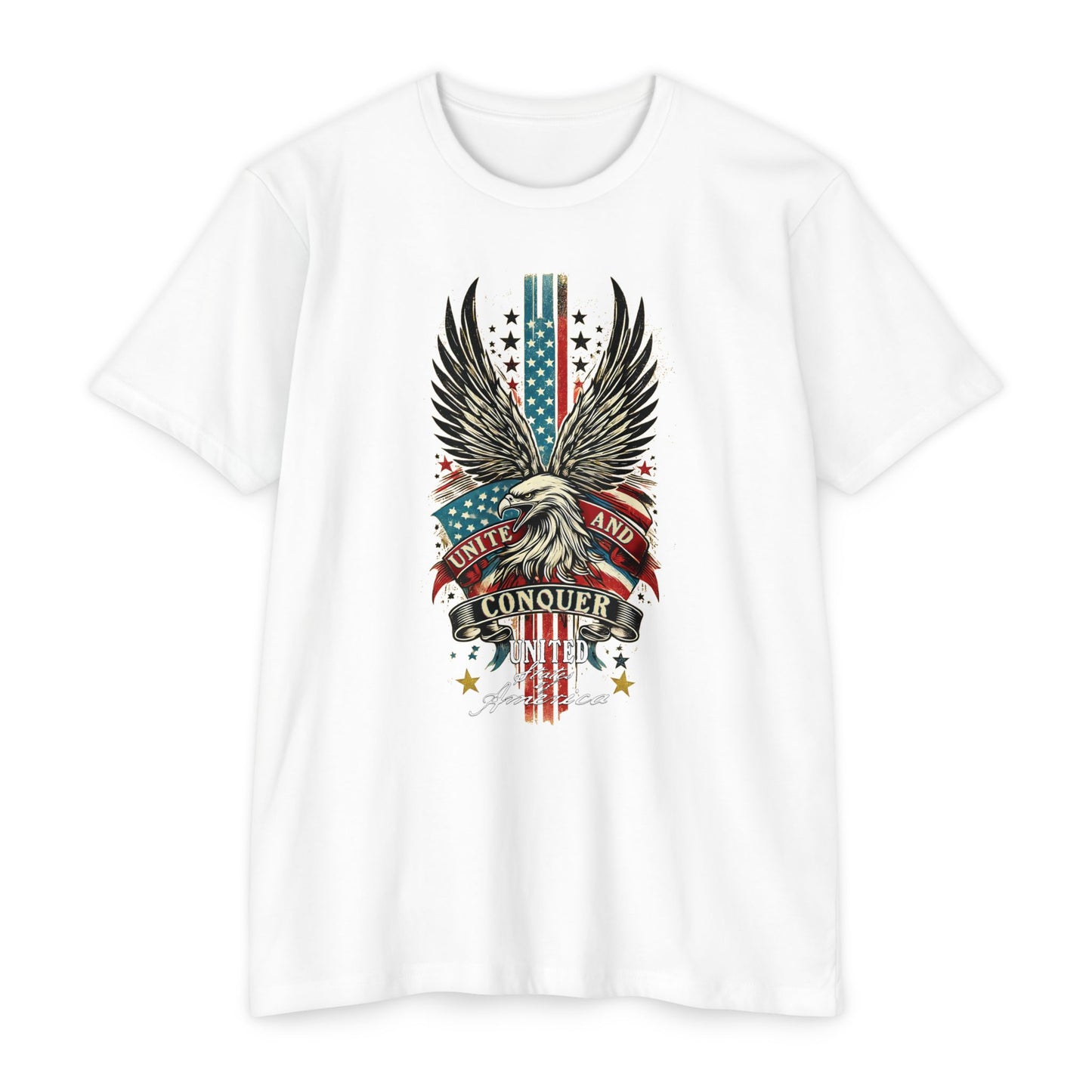 UNITE AND CONQUER  Unisex CVC Jersey T-shirt