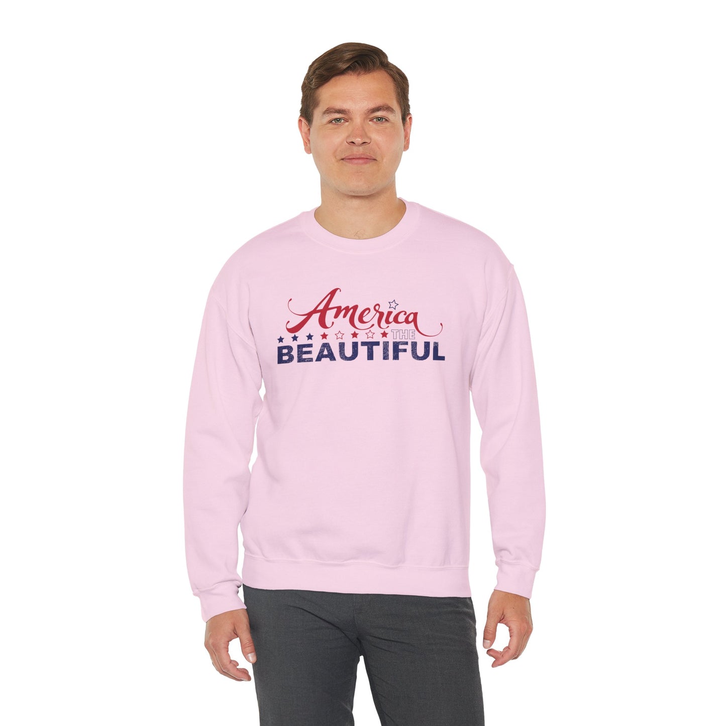 AMERICA THE BEAUTIFUL Unisex Heavy Blend™ Crewneck Sweatshirt