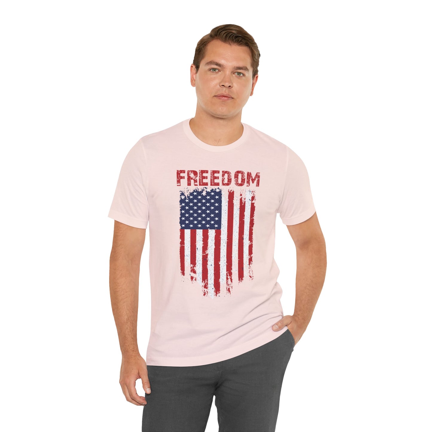 FREEDOM FLAG The Life Unisex Tee Shirt