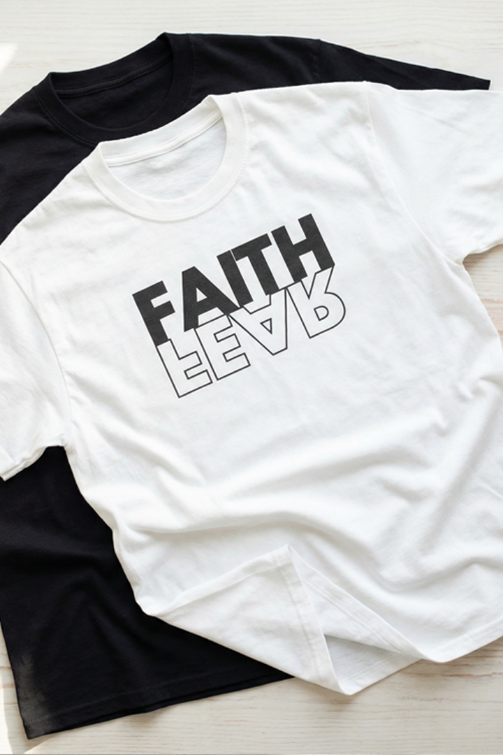 FAITH OVER FEAR Unisex T-shirt