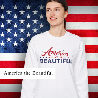 AMERICA THE BEAUTIFUL Unisex Heavy Blend™ Crewneck Sweatshirt