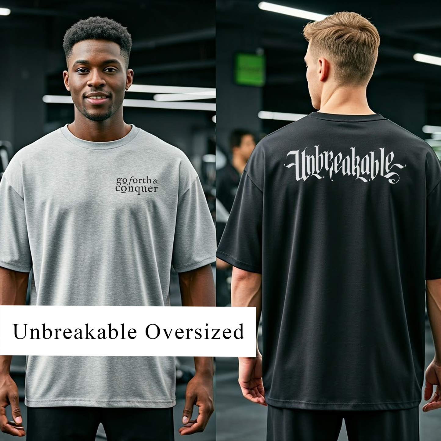 UNBREAKABLE - Oversize Tee for Men