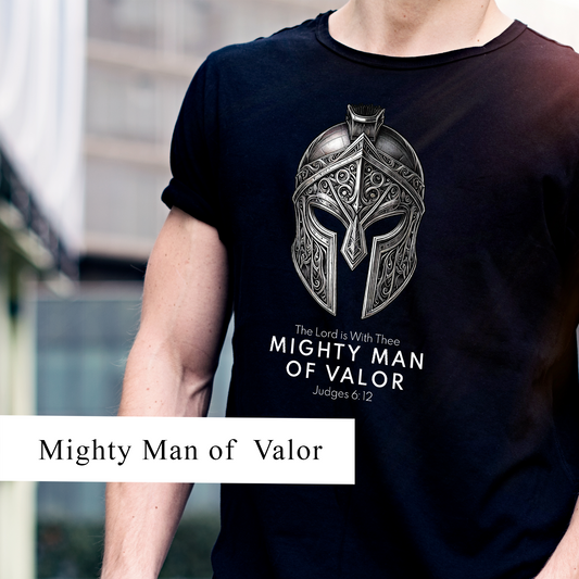 MIGHTY MAN OF VALOR T-shirt for Men