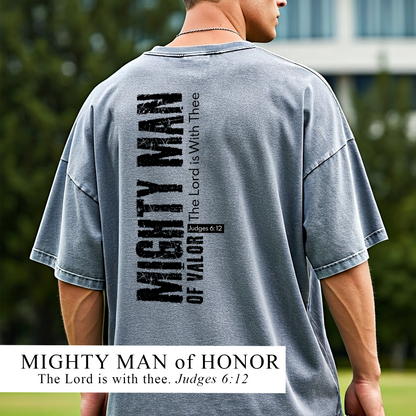 Rise Up, MIGHTY MAN OF VLOR Shirt for Men - Oversize Tee -